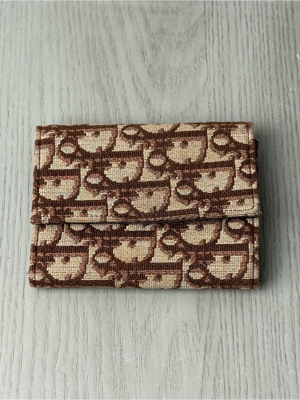 Dior trotter vintage wallet